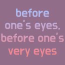 one`s eyes 이미지