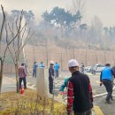 ‘코앞까지 온 산불’ 입주민과 직원들이 아파트 지켰다 이미지