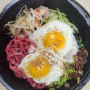 수지비빔밥 | 수유리 혼밥왕 용인수지점 육회비빔밥 후기 🍳 계란후라이가 2개! (배달)