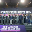 스마트폰으로 연결되는 디지털 세상 이미지