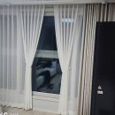 월드메르디앙 소사 | 커튼명가창부천점 소사월드메르디앙 반달마을건영...차르르커튼 블라인드 외 거실커텐인테리어 시공후기