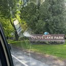 메이플 베이 (maple bay) | 밴쿠버여행 ep.5 캠핑 :: 컬터스 레이크 메이플 베이 캐빈 Cultus Lake Maple Bay Cabin, A&amp;W 버거