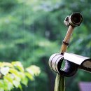 비오는날 수채화 이미지