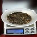 보이차 고수차를 선물할 때 안내용 글 이미지