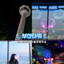 감성더하기 인생 업사이클 | 부산 남포동 실내데이트 부산타워 야경 불꽃맵핑쇼 불꽃놀이 시간 용두다방 카페