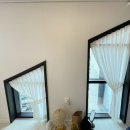 구암동437 | 대형 사선창 커튼 설치 후기