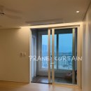 사파동156 | 창원 용지더샵레이크파크 44평 안방 베이지 암막커튼 필요한 이유