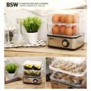 1504 | [내돈내산] BSW 스테인리스 계란찜기로 계란 16개 쪄본 후기, BS-1504-EB 사용후기