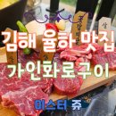 가인화 | 김해 율하 맛집 입에서 사르르 녹는 소고기가 일품인 가인화로 구이
