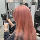 한미주미용실 | 구디미용실 뿌리탈색 후 코랄핑크염색하기