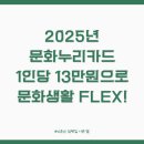 2025년 문화누리카드, 1인당 13만원으로 문화생활 FLEX! (놓치면 후회할 꿀팁 대방출!)