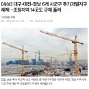 [속보] 대구-대전-경남 6개 시군구 투기과열지구 해제…조정지역 14곳도 규제 풀려 이미지