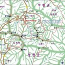경기도 가평 유명산 산행지도및 자료 이미지