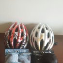 어린이 자전거 헬멧,보호대 3종셋트 판매 이미지