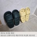화장실 문걸림 해결! 발등낮은 달팽이리빙 메종치비네 욕실화 내돈내산 후기