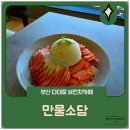 만물의거리 | 부산 다대포 카페 &lt;만물소담&gt; 방문 후기 | 제철 복숭아 빙수 먹고 온 솔직 리뷰