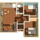20평 전원주택 스틸하우스&목조주택 설계 이미지