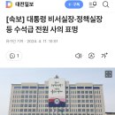 [속보] 대통령 비서실장·정책실장 등 수석급 전원 사의 표명 이미지