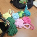 고대웃음꽃작은도서관 | 창원 진해 공예체험, 자여마을도서관에서 웃음꽃 핀 안마봉·꽃자석 만들기