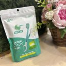 민트메디칼 | 휴대용칫솔 추천 에이치알메디컬 퀵클린 일회용 미니칫솔 애플민트향 5in1이라 더 편했어요