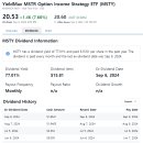 한주통상 | [24년 9월] 배당투자 후기(MSTY)