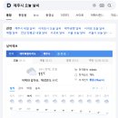 2월 이번주 제주날씨 daum검색과 네이버검색. 그리고 옷차림 이미지