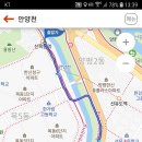 안양천 산책로 이미지