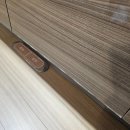 233-운정3-233 | 물에 불은 싱크대 문짝 측면판 필름 작업 및 부분 보수