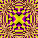 착시 효과 나타내기(현대미술 '옵아트'[ Op art/Optical art ]의 접근) 이미지