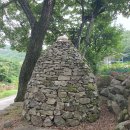 상주 승무산-문필봉-오얀산 구간 돌탑 이미지