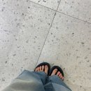 자라 웨지 쪼리를 곁들인 키작녀 데일리 코디 (파르벵, 노컨텐츠, 탄산마그네슘, 르바)