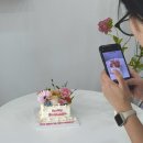 로라케이크 | 부평구청역 레터링케이크 추천 : 로라케이크 (생화케이크 후기)