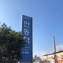 중앙선 안동역과 임청각 - 임청각 앞 선로는 없어질 예정