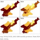 “야간 조명으로 본 北 경제…1인당 GDP 790달러” RFA(자유아시아방송) 이미지