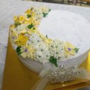 봄꽃, 애플블러썸(사과꽃)과 안개꽃으로 장식한 케이크 만들어보세요~ 이미지