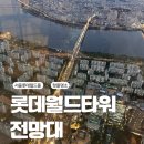 멍멍플라워 | 서울 롯데월드타워 전망대 다들 사진만 찍고 오는데 나는 이런 생각을 하고 내려왔어요