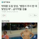 박태환 도핑 양성, "병원서 주사 한 대 맞았는데"...금지약물 검출 이미지