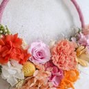 프리저브드 플라워 레터링리스 이미지