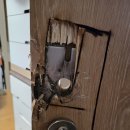 문파크 | 청라제일풍경채2차 에듀&amp;파크 안방문 모티스락 손잡이 교체 시공 후기