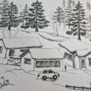 풍경스케치 이미지