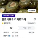 바이포유 | 배달의민족 대전 내동 클로버포유 디저트카페 두바이쫀득볼 후기