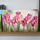 화면속으로(화곡7점) | 강서구 성인미술학원: 퇴근후미술원 화곡점, 튤립 유화 미술 배운 후기!