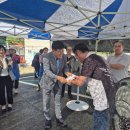 햇김치 나눔봉사 동구협의회 격려 이미지