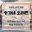 송가네 | 속초 오리고기 맛집 송가네 오리촌 생오리구이 생생 후기!