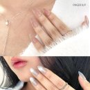 하객룩 맞춤 봄네일 추천 핑거수트 웨딩네일 스웨이&플리커 후기