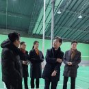 효성동 태산 아파트 경로당에서 송년회, 작전·효성 배드민턴 클럽 새해 인사 이미지