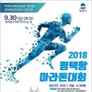 2018 평택항 마라톤 대회 안내 이미지