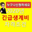 "3차재난지원금" 과 긴급생활자금 4인기준100만원지급 결정 자격 이미지