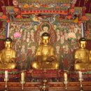 창원 성주사 목조석가여래삼불좌상 이미지