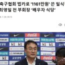 '4년 간' 축구협회 법카로 '1161만원' 쓴 일식집...알고 보니 최영일 전 부회장 ‘배우자 식당’ 이미지